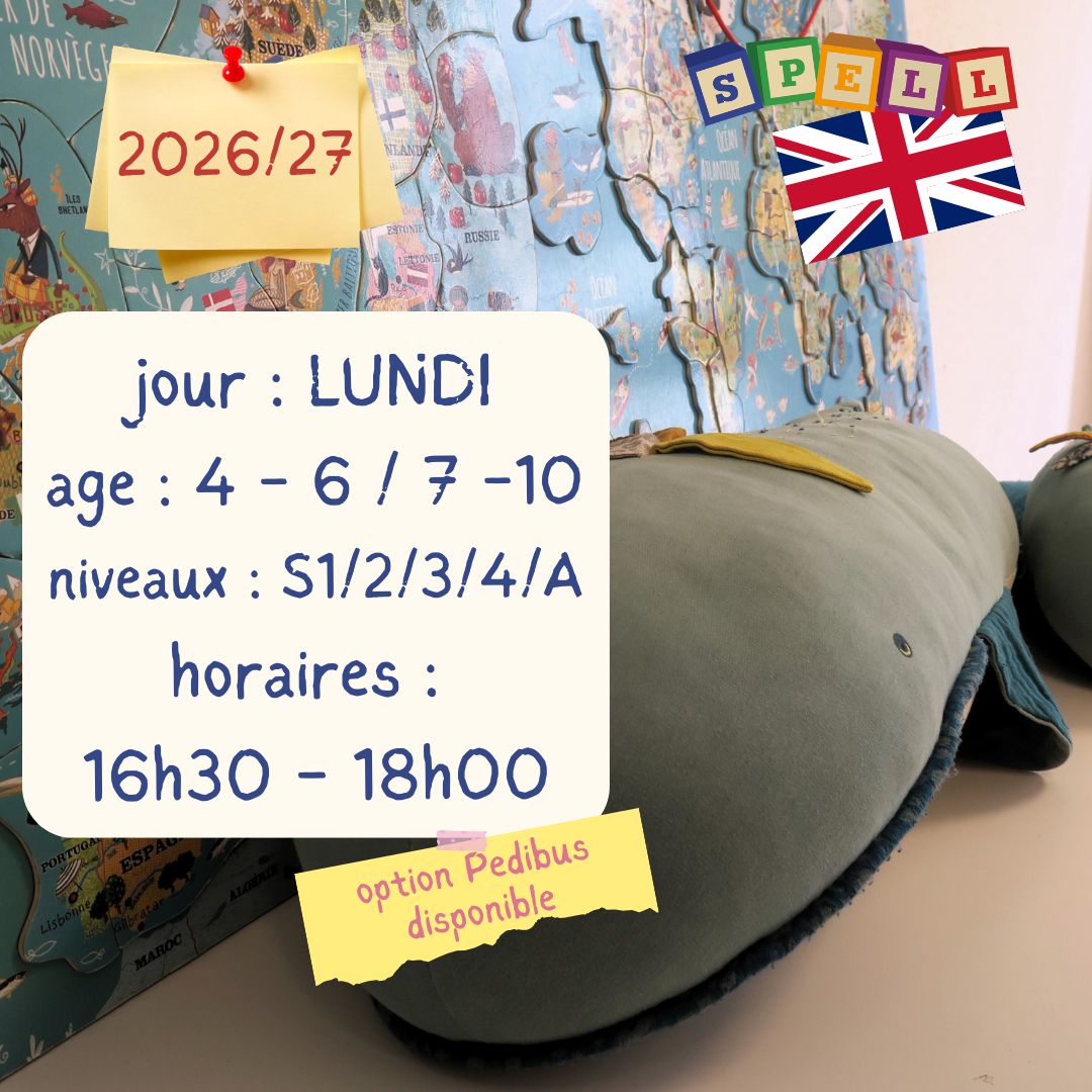 Monday - 90 Minute Creative Class - English - (2026-2027)