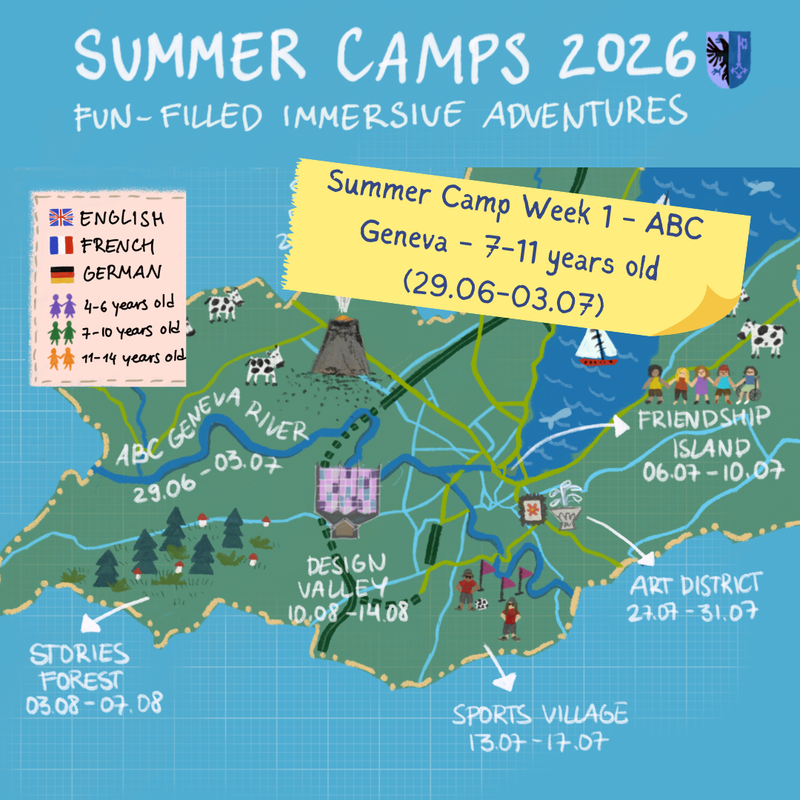 Summer Camp Week 1 - ABC Geneva - 7-11 years olds (29.06-03.07)