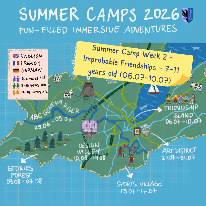 Summer Camp Week 2 - Improbable Friendships - 7-11 years olds (06.07-10.07)