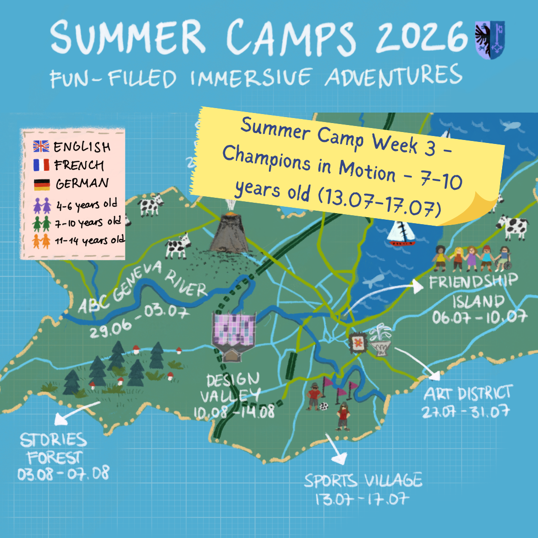 Summer Camp Week 3 - Champions in Motion - 7-10 years old (13.07-17.07)