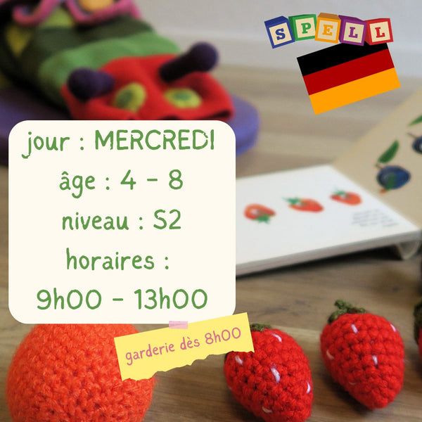 Wednesday - 4 Hour Creative Class - German- Stage 3 - AM