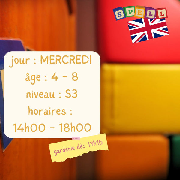 Wednesday - 4 Hour Creative Class - English- Stage 3 - PM