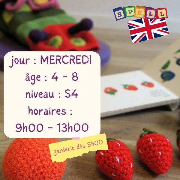 Wednesday - 4 Hour Creative Class - English- Stage 4 - AM