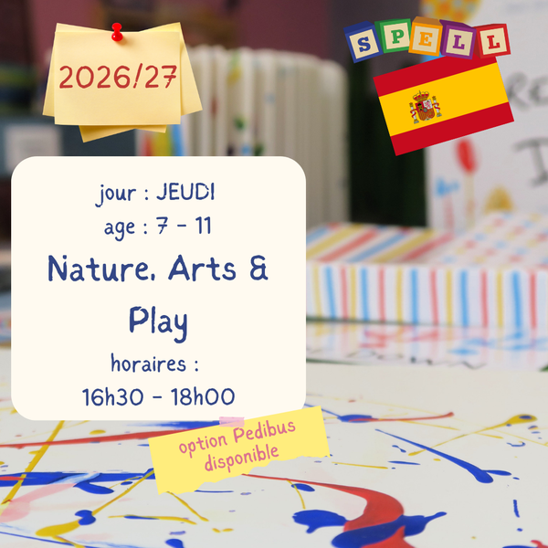 Thursday - 90 Minute Nature, Arts & Play - Spanish - (2026-2027)
