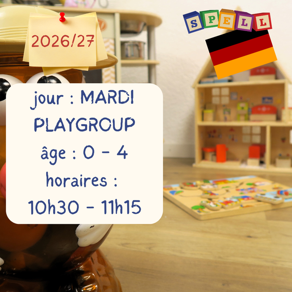 Tuesday - Playgroup - German - (2026-2027)