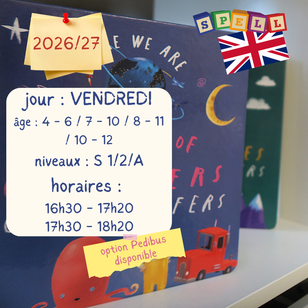 Friday - 50 Minute Fun Class - English - (2026-2027)