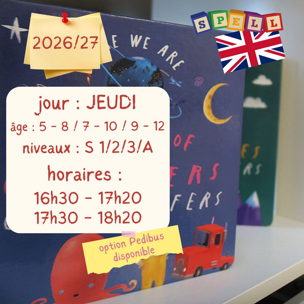 Thursday - 50 Minute Fun Class - English - (2026-2027)