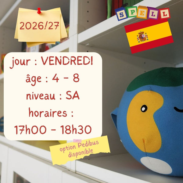 Friday - 90 Minute Creative Class - Spanish - (2026-2027)