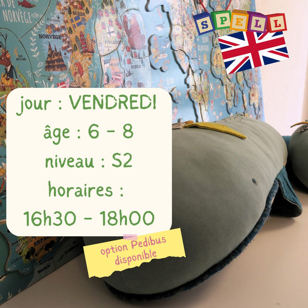 Friday - 90 Minute Creative Class - English- Stage 2